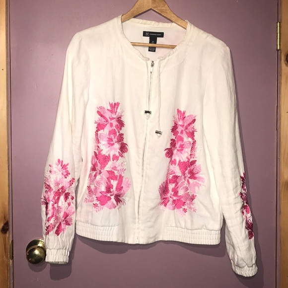 White bomber jacket - Picture 1 of 4
